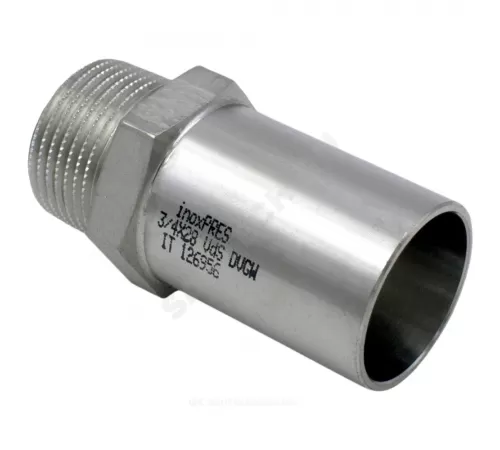 Переход сталь нерж AISI 316L Дн 18х3/4" Ру16 труба/НР Inoxpres RM 269304118