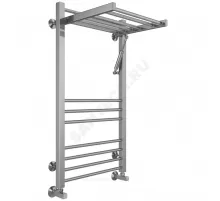 Полотенцесушитель водяной нерж сталь Лесенка (1/2") ВР 500х1000мм 14П нижнее подключение Валенсия Терминус 4670078529480