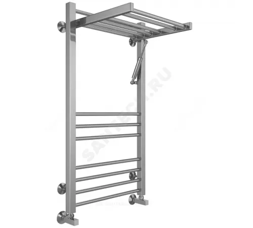 Полотенцесушитель водяной нерж сталь Лесенка (1/2") ВР 500х1000мм 14П нижнее подключение Валенсия Терминус 4670078529480