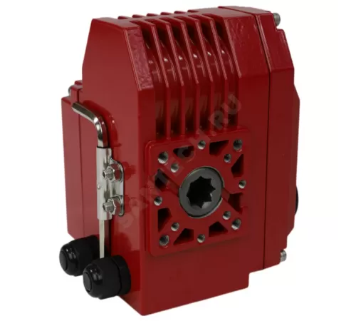 Электропривод четвертьоборотный QB-600 F07/F10/F12 22х22/17х17 квадрат 220В IP67 Benarmo