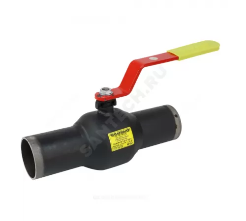 Кран шаровой сталь 09Г2С 11с67п Ду 100 Ру25 п/привар L=390мм Маршал 2ЦП.01.1.025.100/080