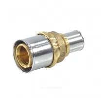 Муфта переходная для МП/PE-X труб латунь пресс Дн 20х16 RM103 Giacomini RM103Y010