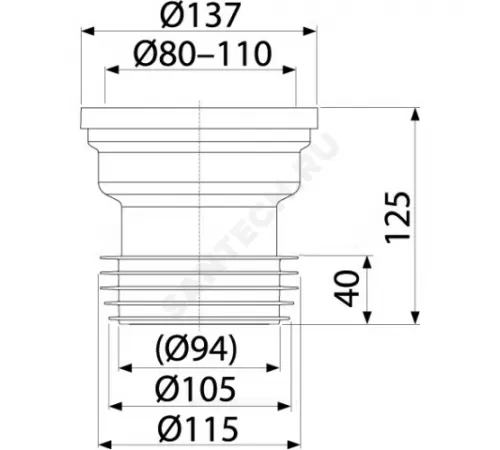 Труба фановая