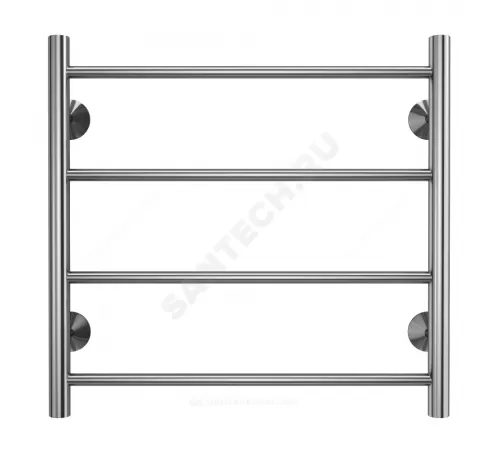 Полотенцесушитель водяной нерж сталь Лесенка Ду 15 (1/2") ВР 147 Вт 500х500мм 4П нижнее подключение б/к Аврора Терминус 4670078543967