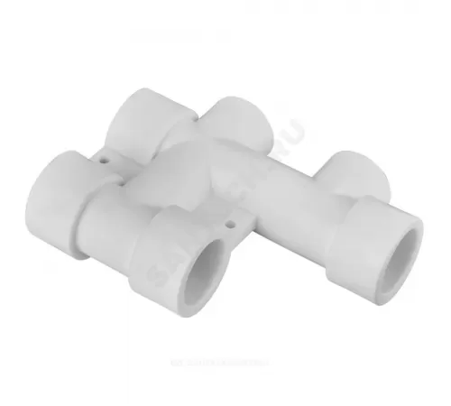 Блок распределительный PP-R белый Дн 25х20 внутренняя пайка RTP (РосТурПласт) 28091