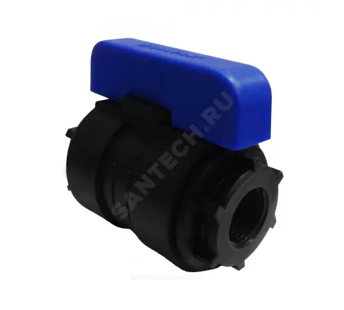 Кран шаровой компрессионный Ду 16 1/2"x1/2" ВР/ВР Ру16 VALFEX 1210011012012