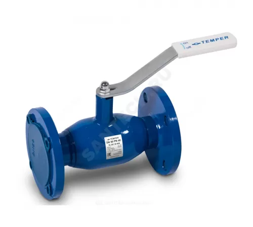 Кран шаровой сталь 11с67п Ду 80 Ру16 фл L=210мм Temper 28620080