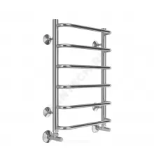 Полотенцесушитель водяной нерж сталь Лесенка (1/2") ВР 400х600мм 6П нижнее подключение Стандарт Терминус 4670078530318