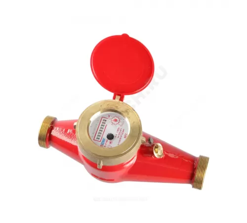 Счётчик г/в крыльчатый многоструйный Ду 32 Ру16 Qn=6 м3/ч 90С L=260мм резьба В/К ВК-Г Метер