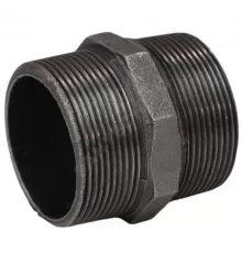 Ниппель прямой чугун Ду 15 (1/2") НР Fittex PLUS