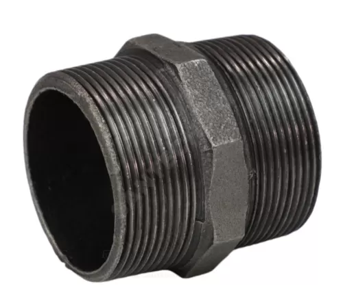 Ниппель прямой чугун Ду 15 (1/2") НР Fittex PLUS