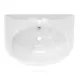 Умывальник подвесной Classic 65 1 отверстие под смеситель по центру белый Sanita Luxe WB.PD/Classic/65-C/WHT.G/S1