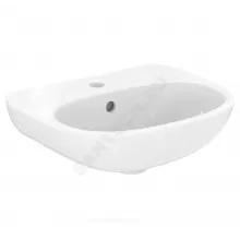 Умывальник подвесной TESI 55 1 отверстие под смеситель по центру белый Ideal Standard T352301