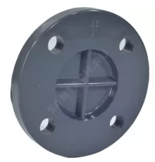 Заглушка ПВХ Дн 75 Ру10/16 серый фланцевая EFFAST RDRFCD0750