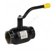 Кран шаровой сталь 09Г2С Ballomax КШТ 60.100 Ду 40 Ру40 ВР L=120мм BROEN КШТ 60.100.040.А.40
