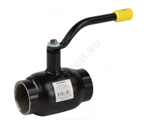 Кран шаровой сталь 09Г2С Ballomax КШТ 60.100 Ду 40 Ру40 ВР L=120мм BROEN КШТ 60.100.040.А.40