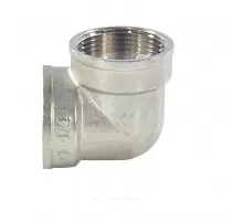 Угольник латунь никель Ду 15 (1/2") ВР/ВР SantechSystems