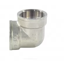 Угольник латунь никель Ду 20 (3/4") ВР/ВР SantechSystems