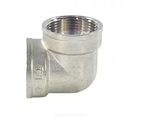 Угольник латунь никель Ду 25 (1") ВР/ВР SantechSystems