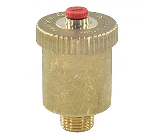 Воздухоотводчик автоматический латунь R99 Ду 15 Ру14 G1/2" НР прямой Giacomini R99Y003