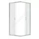 Ограждение душевое Вэлия 800х800х1950 мм без поддона квадратная прозрачное стекло Santek 1.WH50.1.792