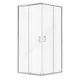 Ограждение душевое Вэлия 800х800х1950 мм без поддона квадратная прозрачное стекло Santek 1.WH50.1.792