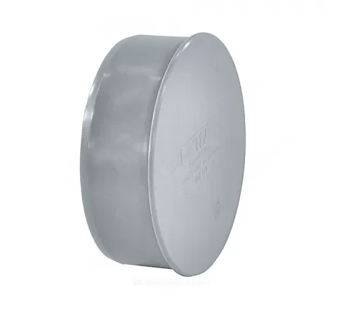 Заглушка PP-H серая Дн 50 б/нап RTP (РосТурПласт) 36299