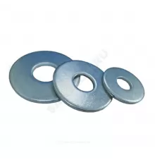 Шайба кузовная стальная оц М10 вес DIN 9021 (ГОСТ 6958-70)