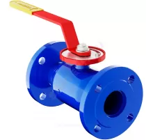 Кран шаровой балансировочный ручной сталь 11с67п 12ЦлФ.00.1 Ду 80 Ру25 фл Kvs=260м3/ч полнопроходной без ниппелей Маршал 12ЦлФ.00.1.025.080