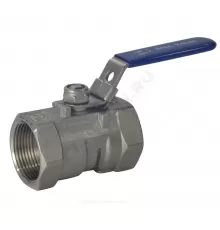 Кран шаровой нерж SS316 Ду 32 Ру63 ВР L=78мм Benarmo