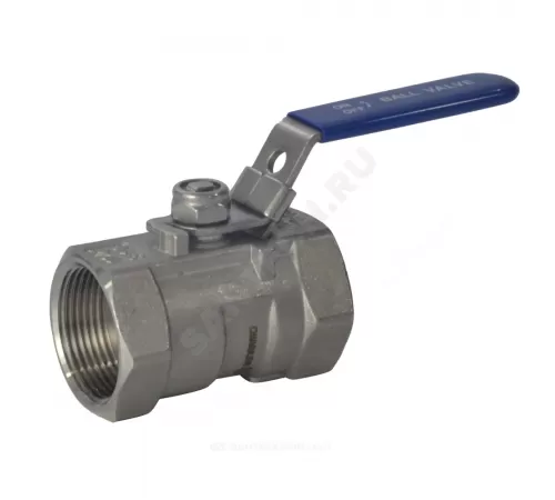 Кран шаровой нерж SS316 Ду 15 Ру63 ВР L=57мм Benarmo