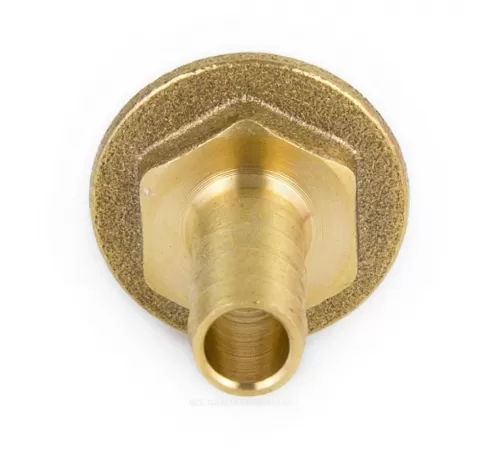 Переходник штуцерный латунь неразъемный для шланга Дн 12х1/2" НР 9102 Aquasfera 9102-02