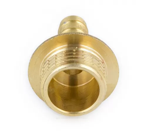 Переходник штуцерный латунь неразъемный для шланга Дн 12х1/2" НР 9102 Aquasfera 9102-02