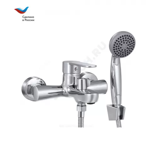 Смеситель для ванны с душем одноручный Коттедж Ф-Серия Славен СЛ-ОД-Ф30