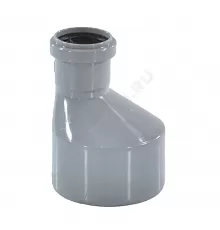 Переход PP-H эксцентрический серый Дн 40х32 б/нап в/к RTP (РосТурПласт) 36403