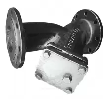 Фильтр магнитный сетчатый Y-образный чугун Ду 100 Ру16 фл ФМФ Луидор