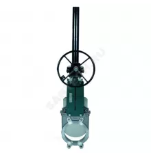 Задвижка шиберная односторонняя нерж VG6400-08EP Ду 350 Ру7 межфл с редуктором уплотнение: EPDM Tecofi VG6400-08EP0350