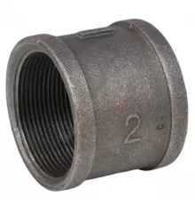 Муфта прямая чугун Ду 15 (1/2") ВР Fittex PLUS
