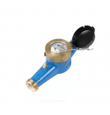 Счётчик х/в крыльчатый многоструйный Ду 32 Ру16 Qn=6 м3/ч 40С L=260мм резьба импульсный В/К IP68 ВКМ М ДГ2 Декаст 71-32-09