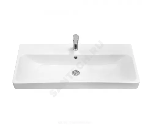 Умывальник мебельный Адриана 90 1 отверстие под смеситель по центру Santek 1.WH50.1.629