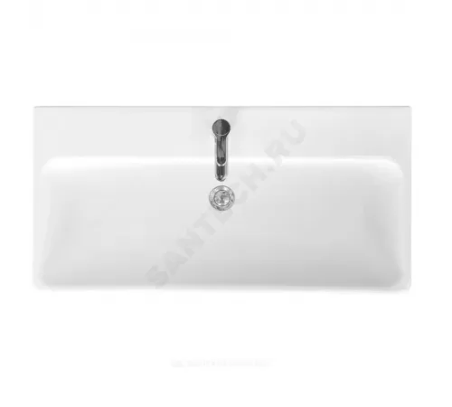 Умывальник мебельный Адриана 90 1 отверстие под смеситель по центру Santek 1.WH50.1.629