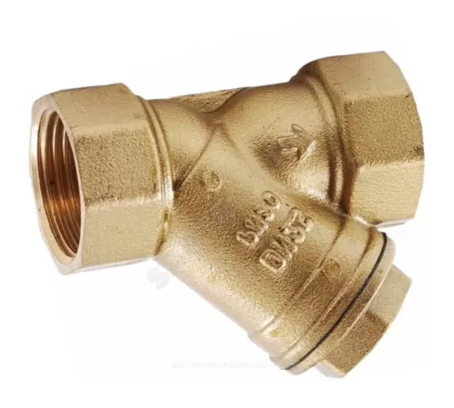 Фильтр сетчатый Y-образный латунь Ду 10 Ру20 Тмакс=110 oC 3/8" ВР 246 OR 0246.012