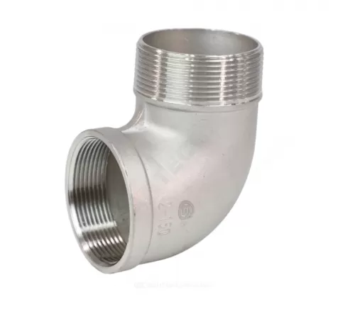 Угольник сталь нерж Ду 15 (1/2") ВР/НР Benarmo