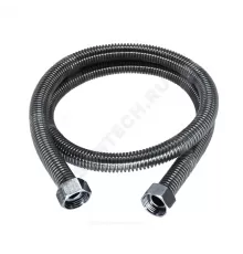 Подводка гибкая для газа сильфонная нержавеющая сталь 3/4" г-г L=0.4м Tuboflex