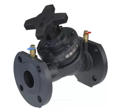 Клапан балансировочный ручной чугун MNF-R Ду 25 Ру16/25 фл Kvs=17.16м3/ч с измерительными ниппелями Ридан 003Z1187R