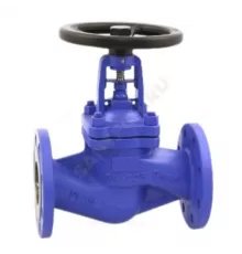 Клапан запорный сталь Ду 100 Ру40 Тмакс=425 оС фл сильфонный Benarmo