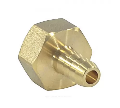Переходник штуцерный латунь неразъемный для шланга Дн 10х3/8" ВР SantechSystems