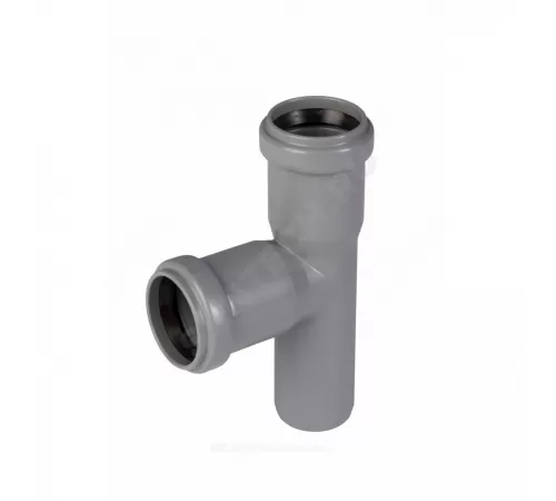 Тройник PP-H серая HT HTEA Дн 32х32х87гр б/нап в/к Ostendorf 110400