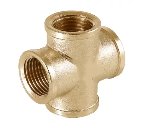 Крест латунь Ду 25 (1") ВР VALFEX VF.760.L.100