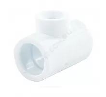 Тройник PP-R переходной белый Дн 40х32х40 PRO VALFEX 10403240-PRO